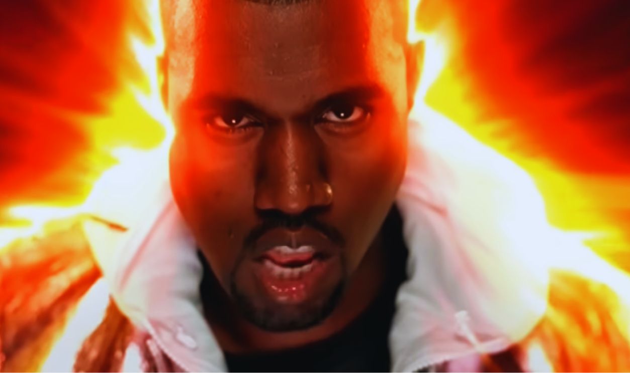 Screenshot from Kanye West - Stronger (2007)