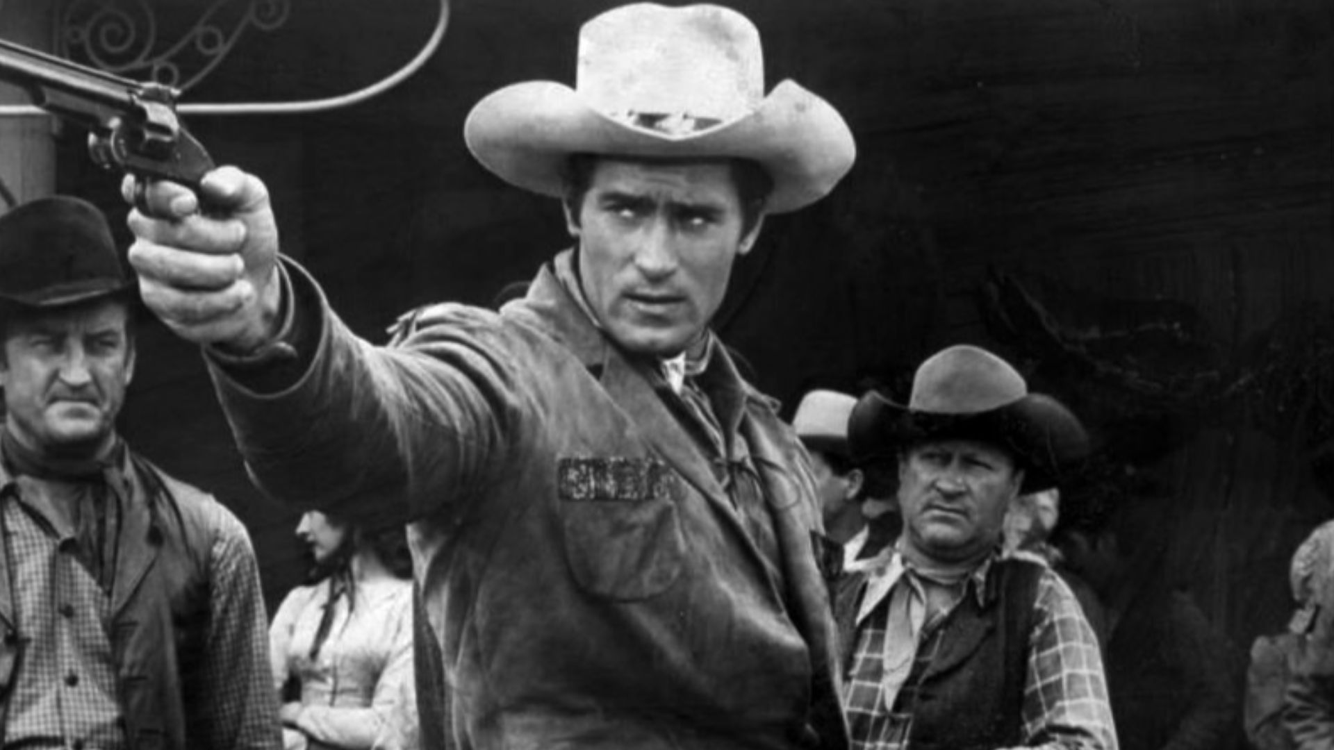 Photo of Clint Walker as Cheyenne from the television program Warner Brothers Presents.