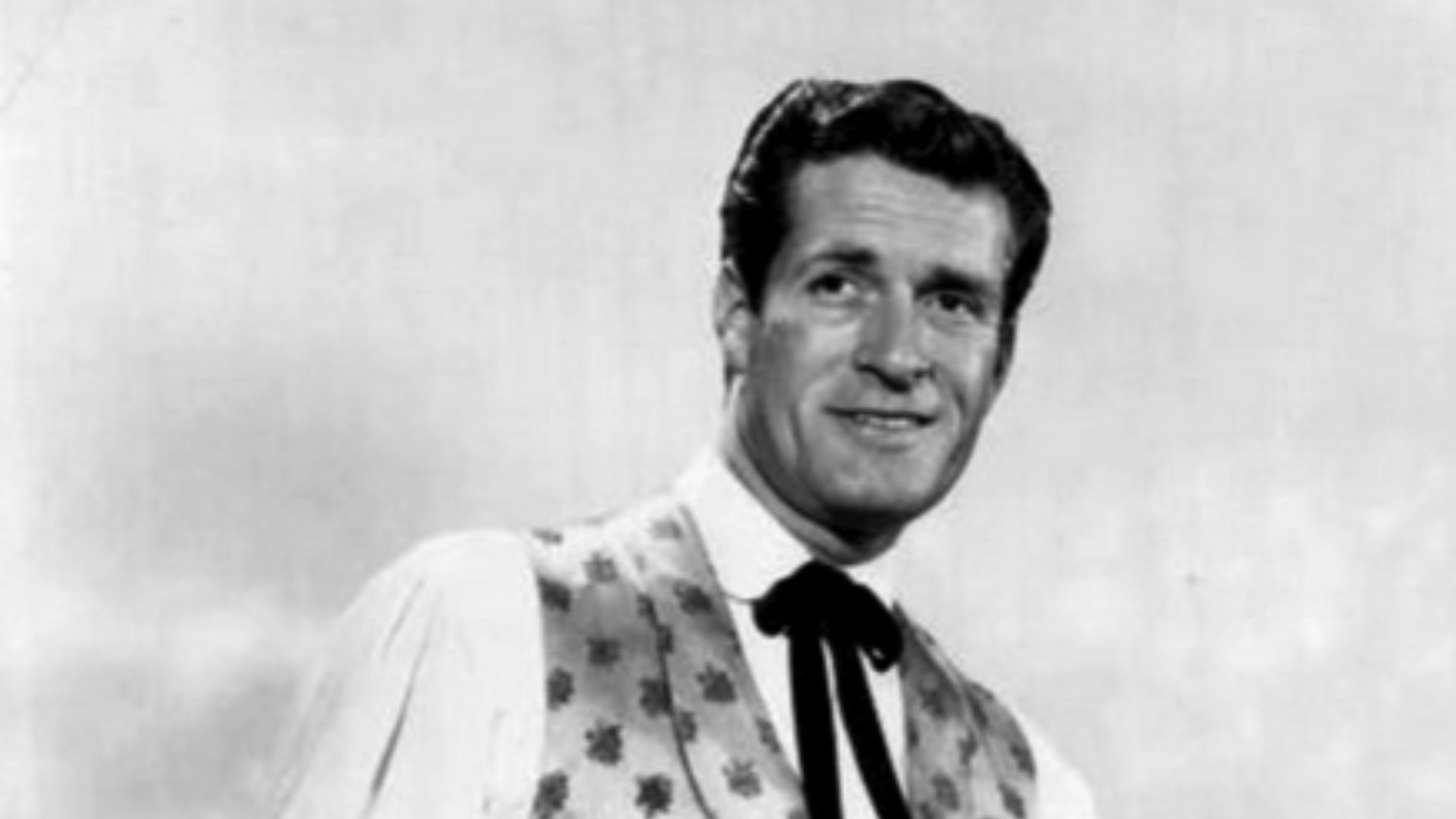 Photo of Hugh O'Brian as Wyatt Earp from the television program The Life and Legend of Wyatt Earp.