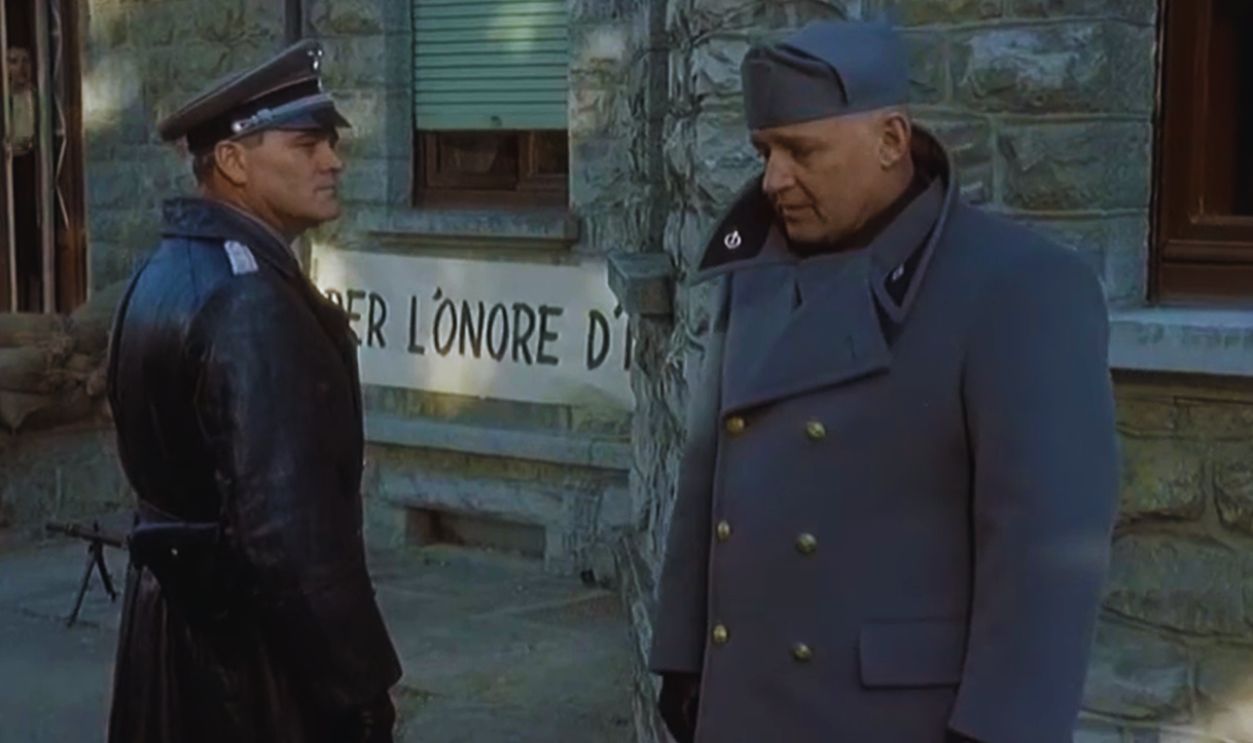 Screenshot from Last Days of Mussolini (1974)
