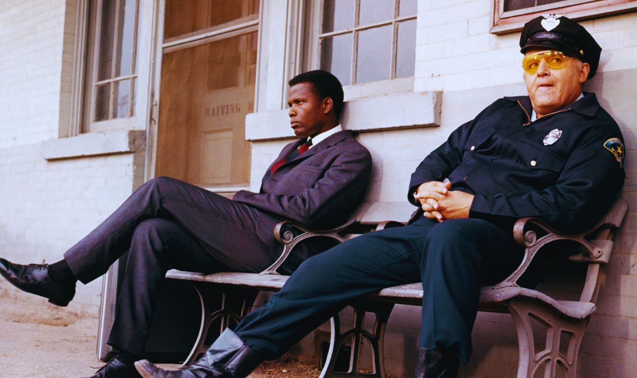 Gettyimages - 607434518, On the set of In the Heat of the Night American actors Sidney Poitier and Rod Steiger on the set of In the Heat of the Night, based on the novel by John Ball, and directed by Norman Jewison. 