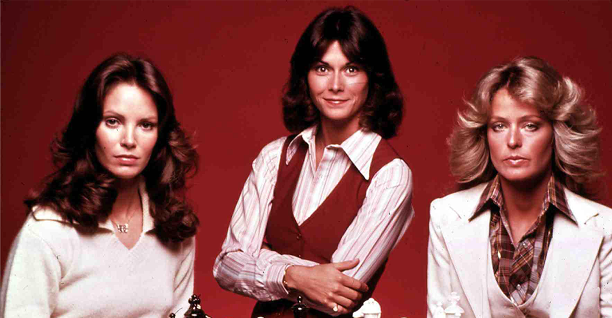 Jaclyn Smith, Kate Jackson, Farrah Fawcett, Charlie's Angels