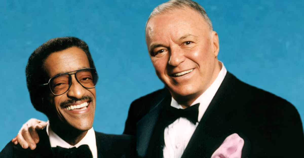 Frank Sinatra and Sammy Davis Jr.