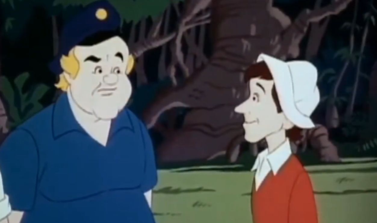 Screenshot from The New Adventures Of Gilligan (1974-1975) 