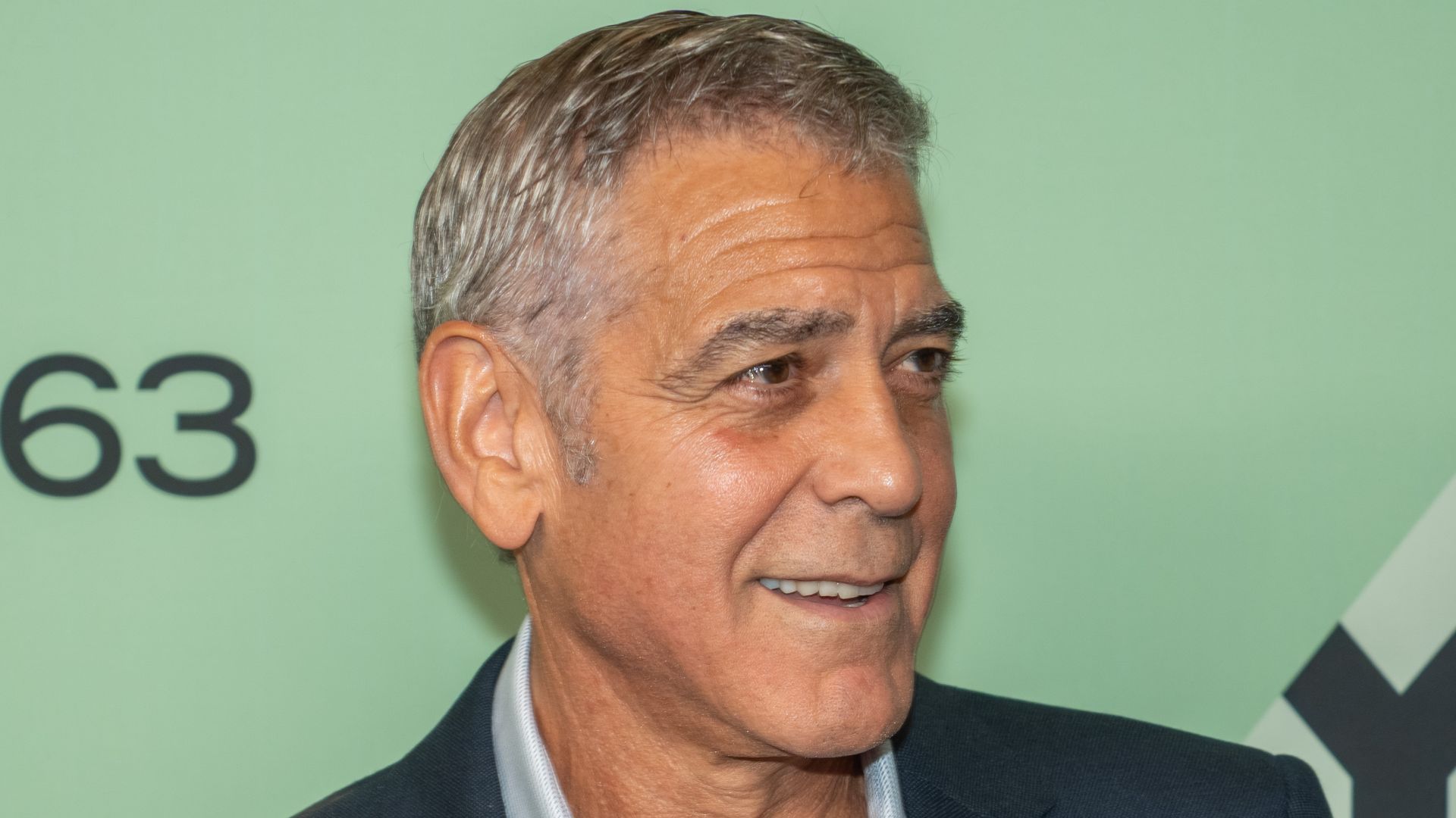 George Clooney at the 63rd annual New York Film Festival at Lincoln Center in 2025 for the film Jay Kelly