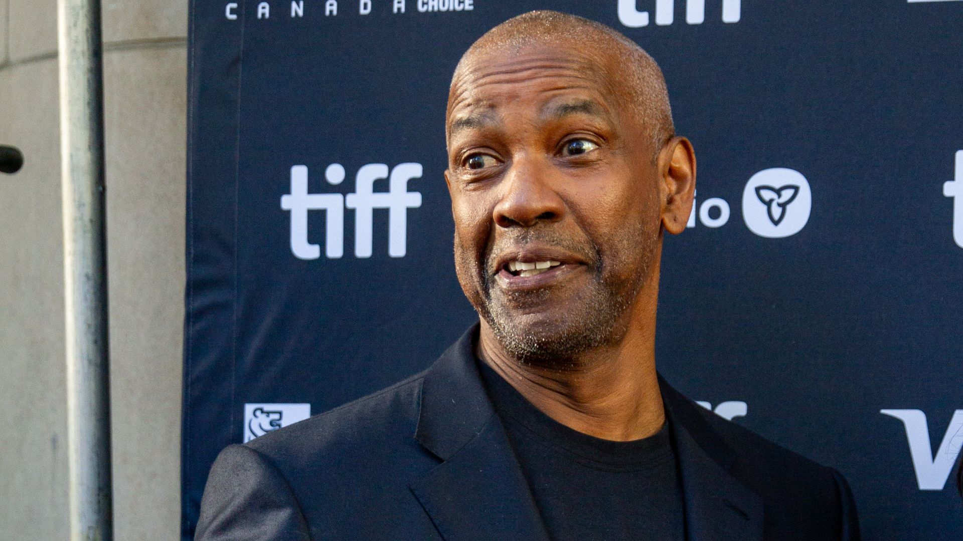 Denzel Washington at the 2024 Toronto International Film Festival (TIFF) for the movie The Piano Lesson.