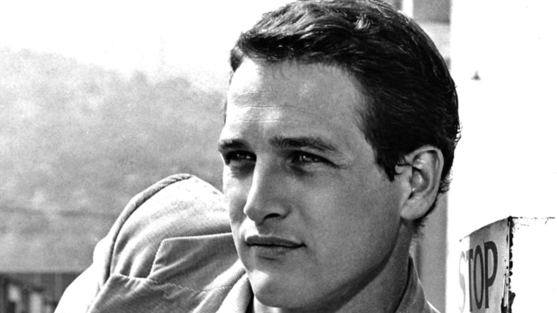 Original studio publicity photo of Paul Newman. See also: film still article.