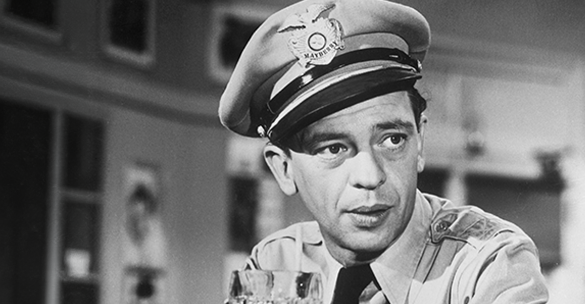 Don Knotts as Barney Fife in The Andy Griffith Show