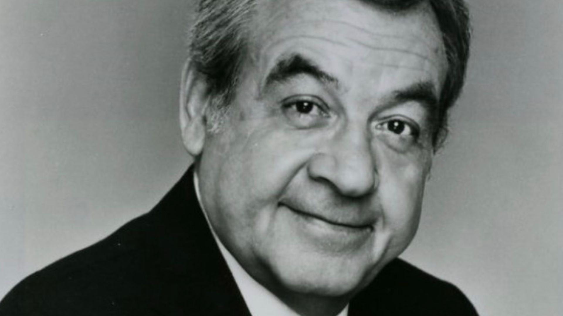 Tom Bosley stare as Howard Cunningham in the ABC Television Network's perennial hit comedy series