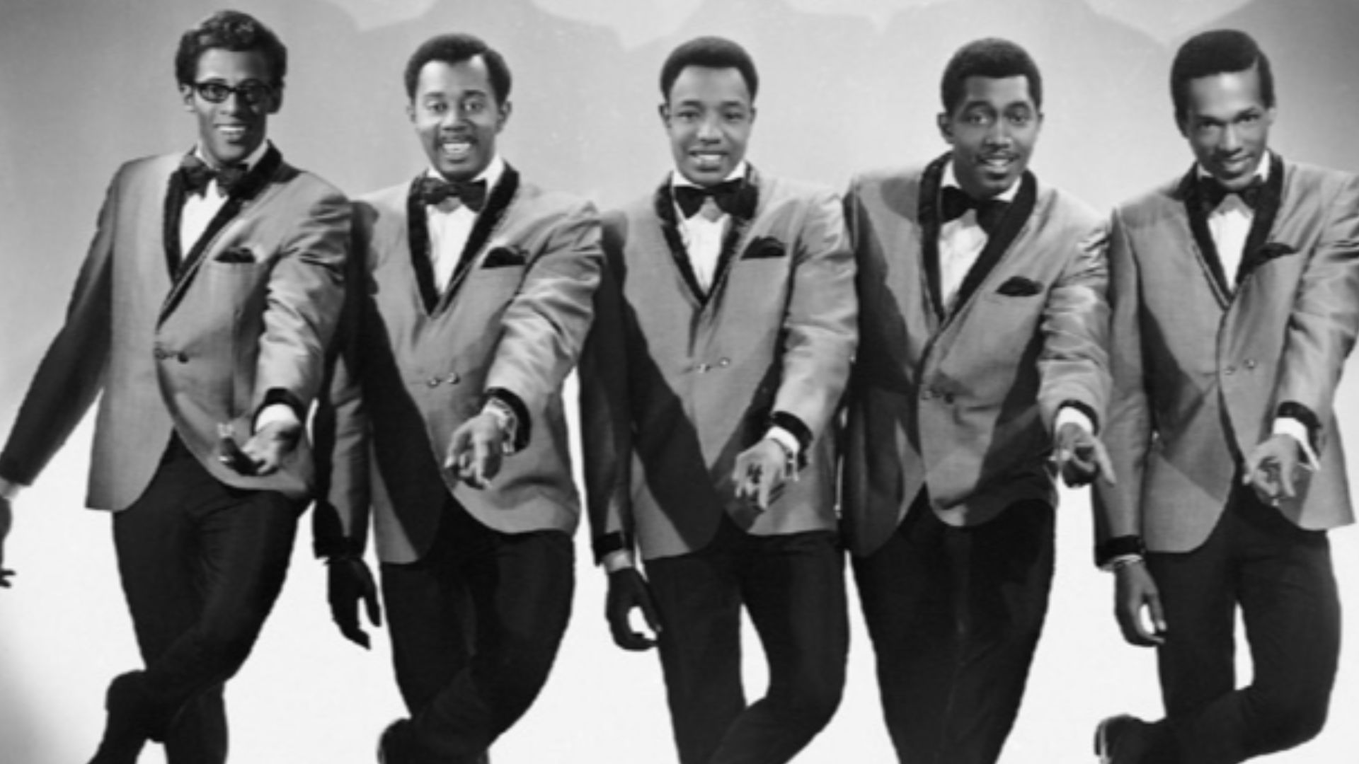 Photo of the music group The Temptations.