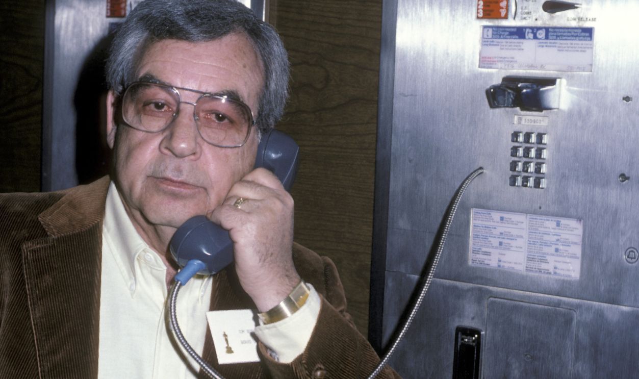 Ron Galella Archive - File Photos Actor Tom Bosley attending 'The Academy Of Motion Picture Arts And Sciences Luncheon' on March 20, 1984 at the Beverly Hilton Hotel in Beverly Hills, California.