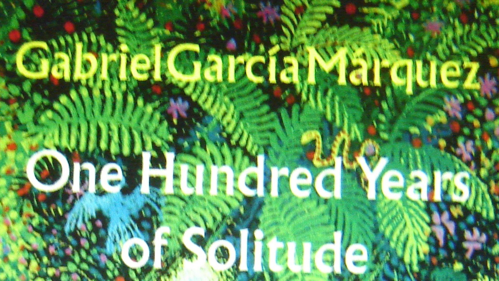 One Hundred Years of Solitude - Cover, 1970