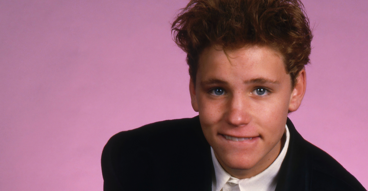 Corey Haim poses for a portrait session in the studio in November 1987