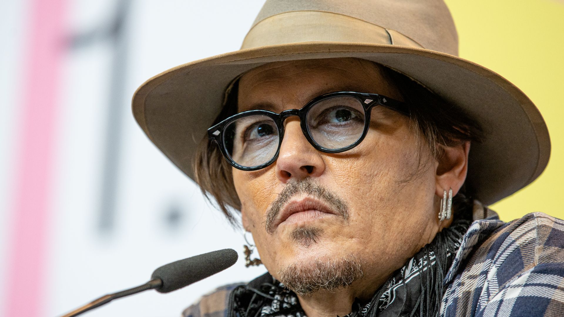 Actor Johnny Depp at the Berlinale 2020