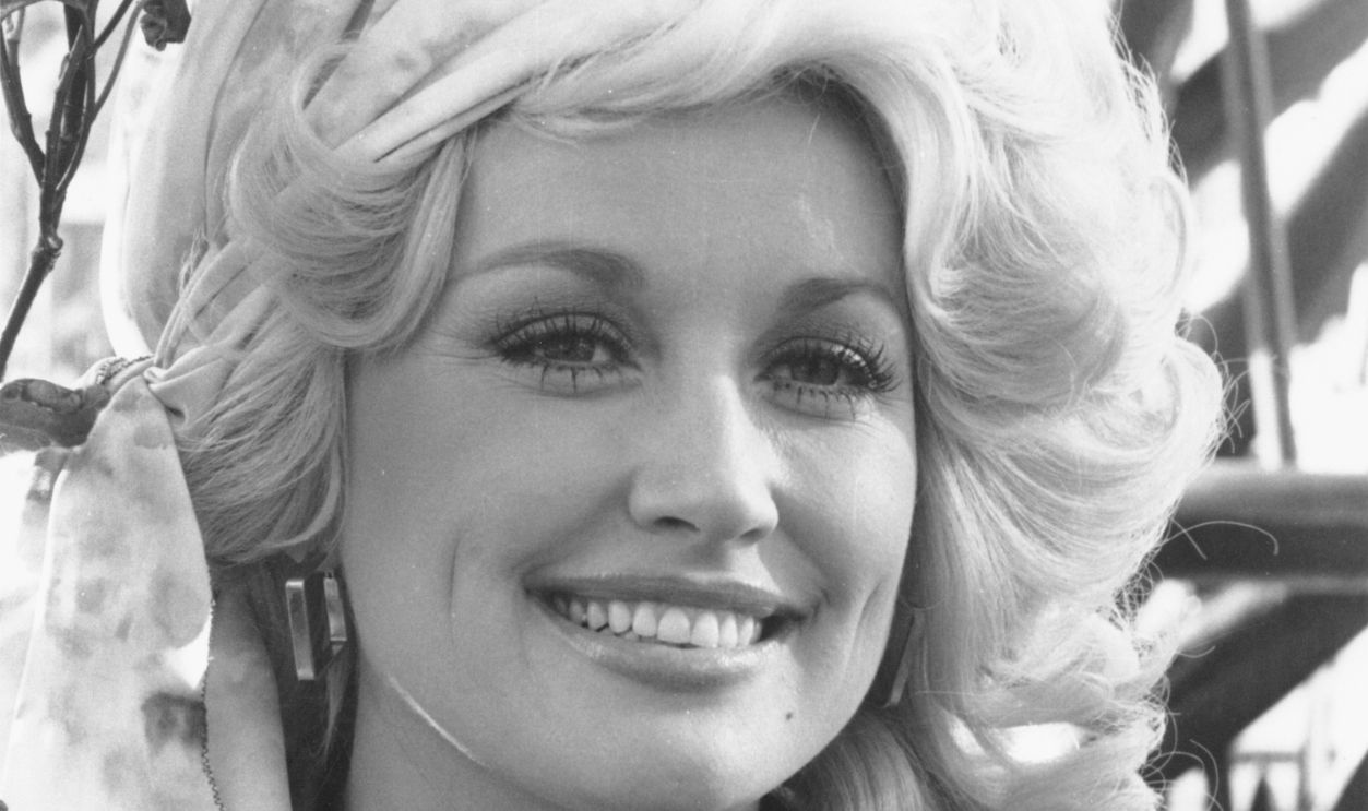 Dolly Parton 1977 during Dolly Parton File Photos in London, California. 