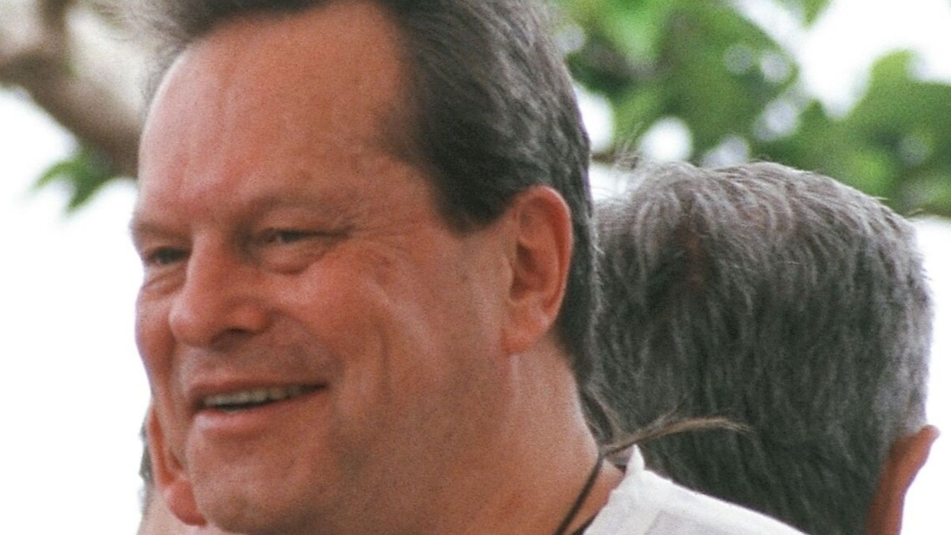 Terry Gilliam at Cannes in 2001. My own picture.
Created by Rita Molnár 2001.
Other version: Image:Terry Gilliam(CannesPhotoCall) (2).jpg
