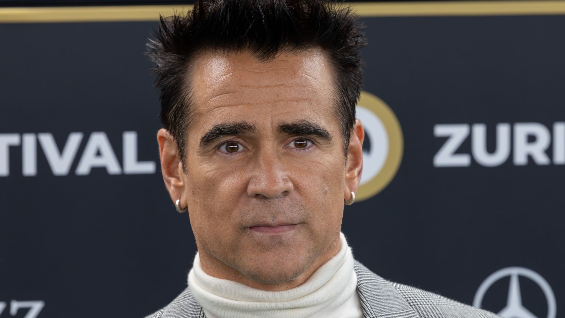 Colin Farrell on the Green Carpet at the 2025 Zurich Film Festival.