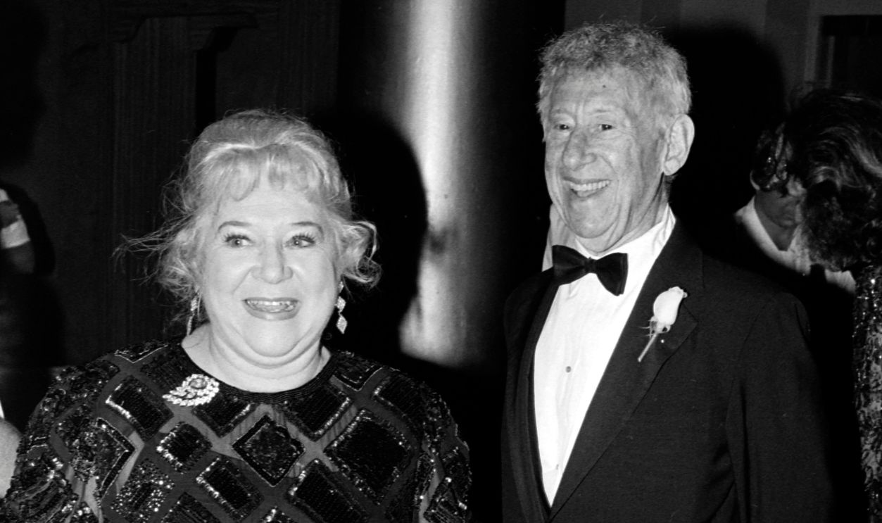 Madeline Lee and Jack Gilford attend an event at the National Building Museum in Washington, D.C., on September 26, 1989.