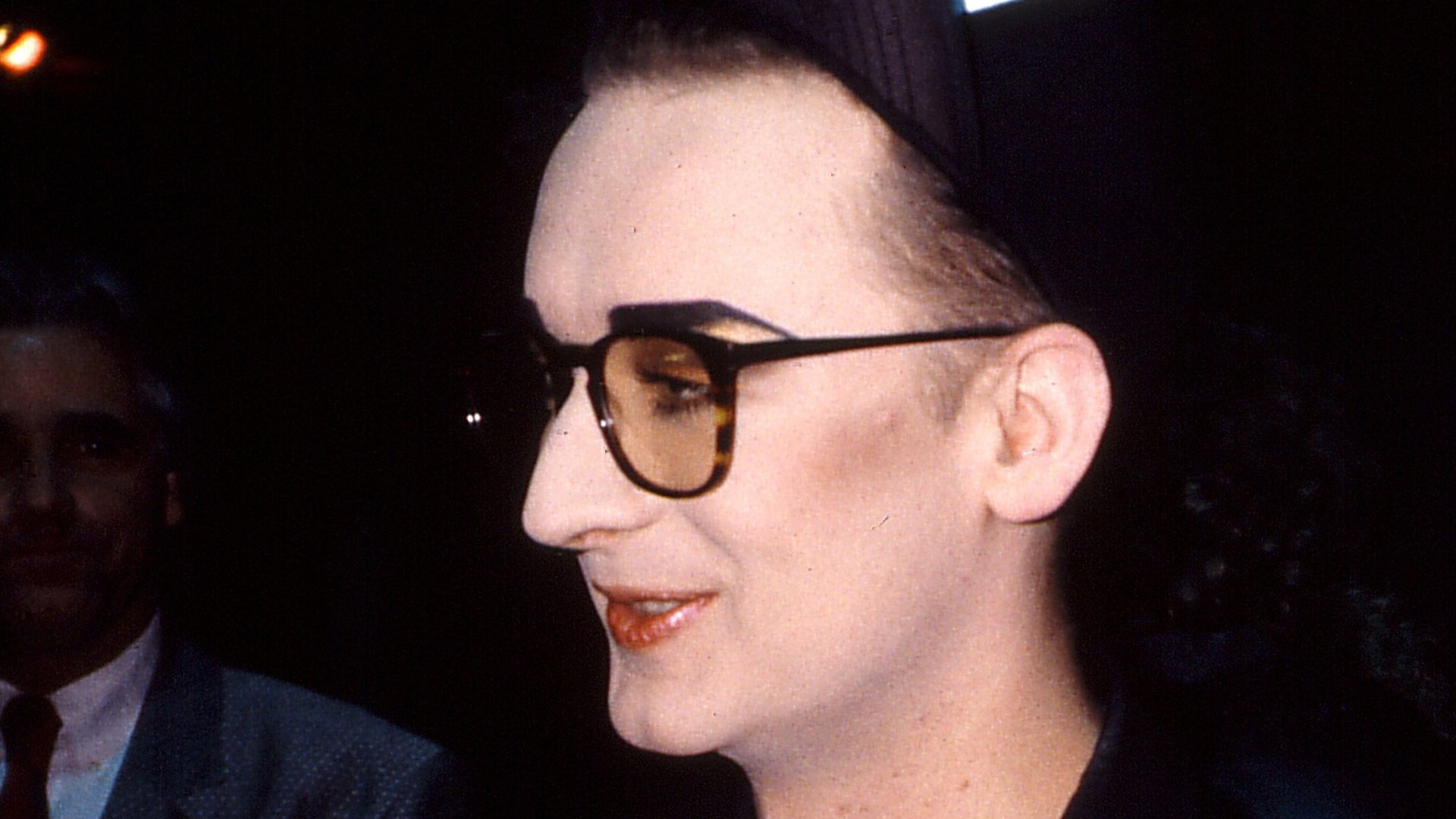 Boy George at FormulaEins party German Television 1988