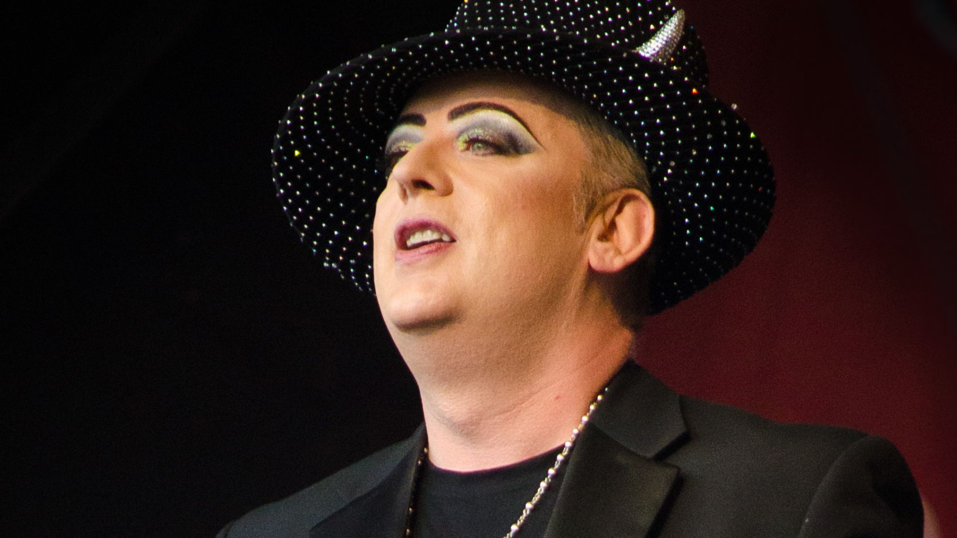 'Boy' George O'Dowd at the Pride festival, London 2012.