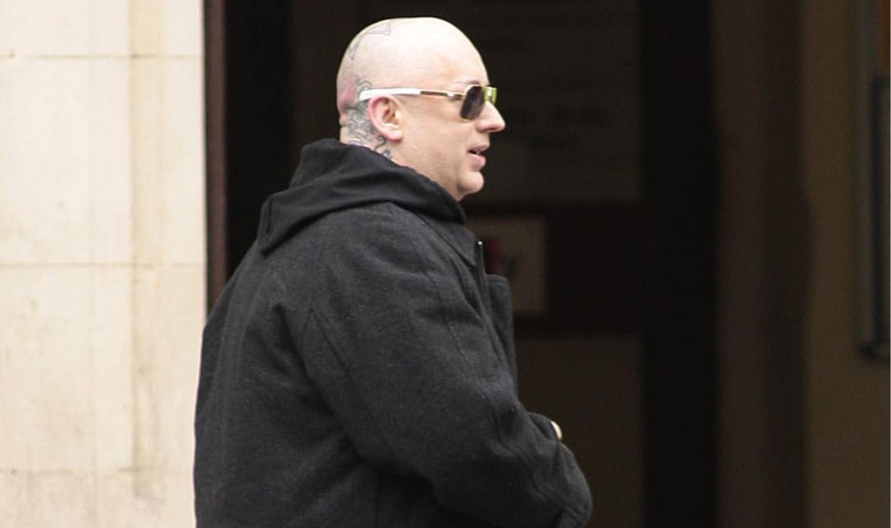 Boy George (real name George O'Dowd) arrives at Snaresbrook Crown Court to face a charge of false imprisonment 