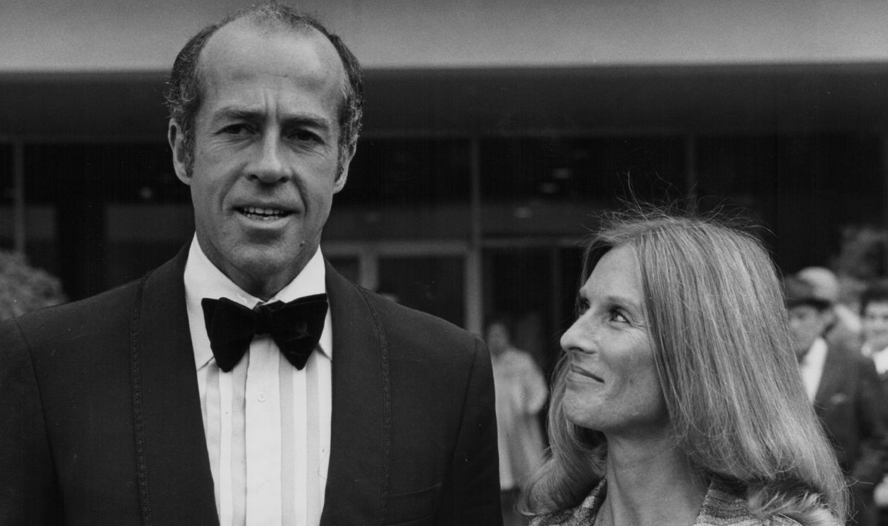 Getty Images - 488983181 - Actress Cloris Leachman with her husband George Englund attending the Television Academy of Arts and Sciences Awards, Hollywood, California, May 20th 1973.