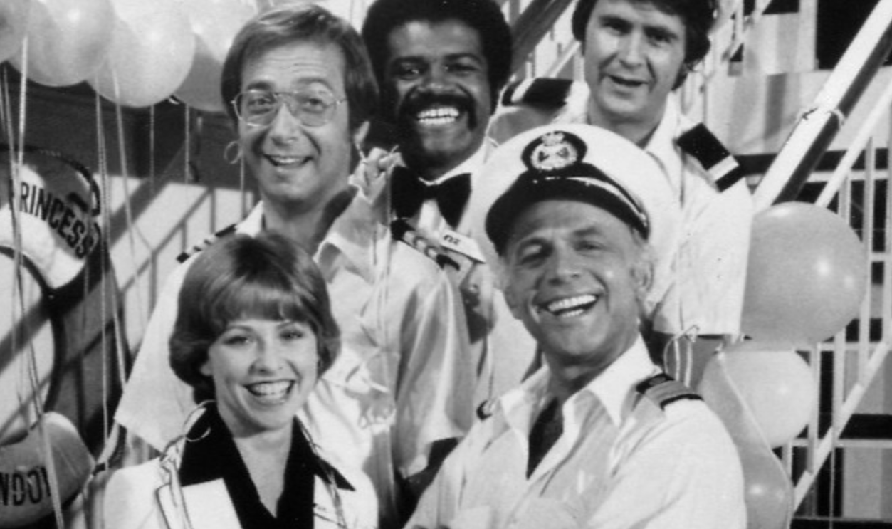 Publicity photo of cast for The Love Boat series premiere