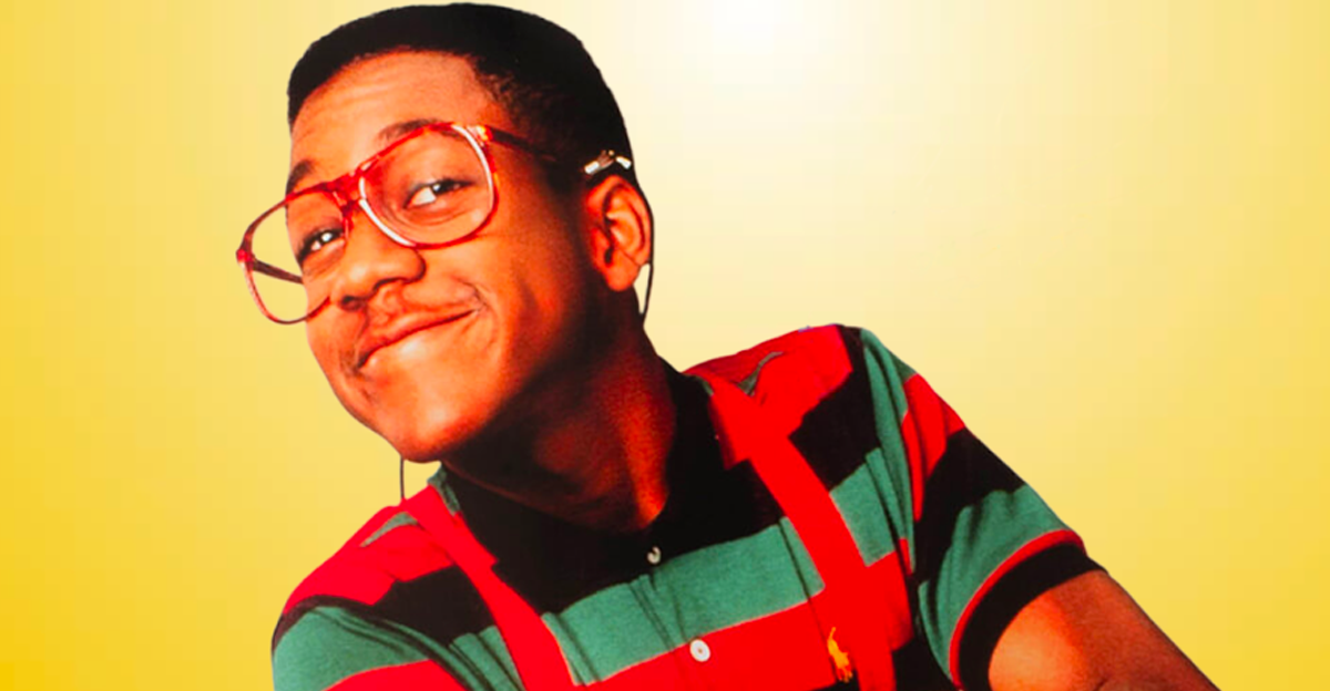 Actor Jaleel White as Steve Urkel in 'Family Matters', circa 1990