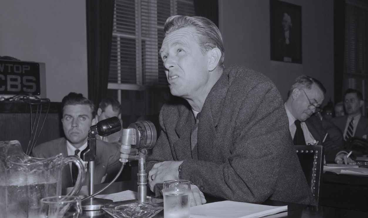 Gettyimages - 514976944, Sterling Hayden Testifying Before HUAC