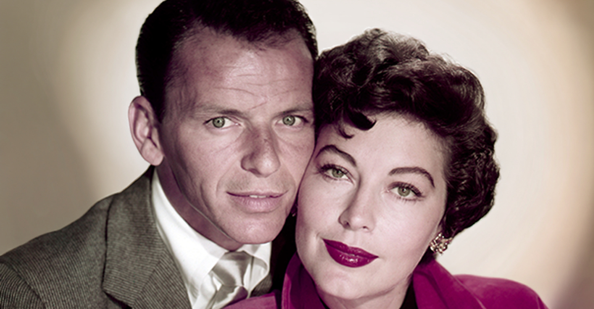 Frank Sinatra and Ava Gardner circa 1953