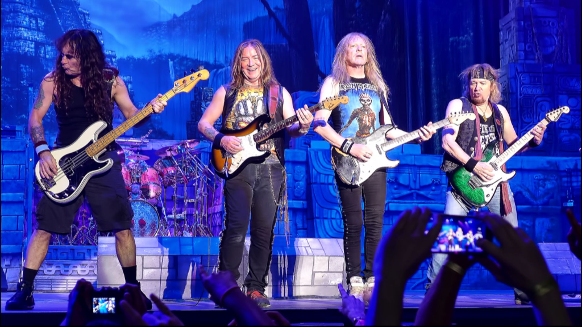 Iron Maiden live in Madrid 13 July 2016