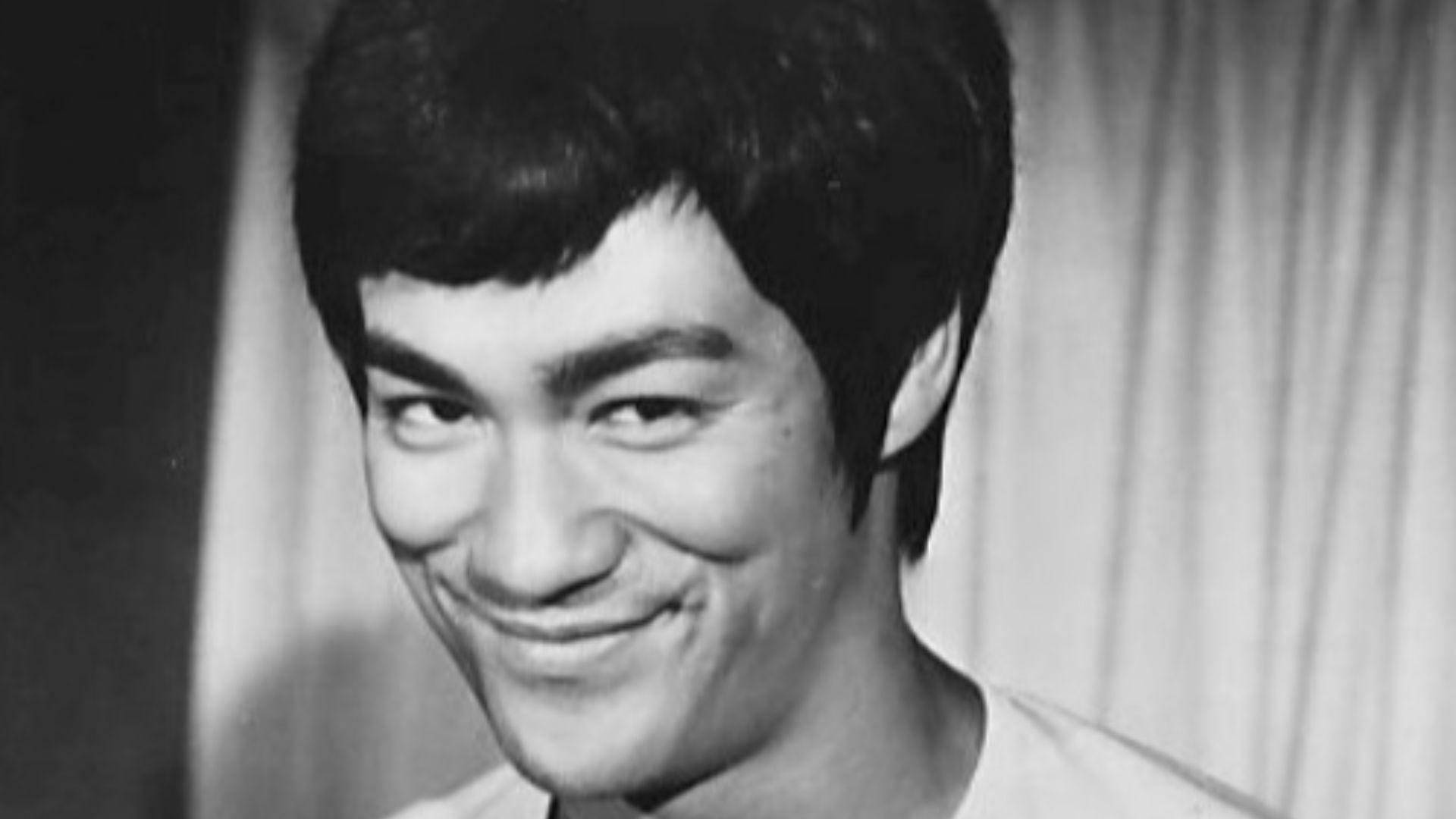 Photo of Bruce Lee from the film Fists of Fury (aka The Big Boss).