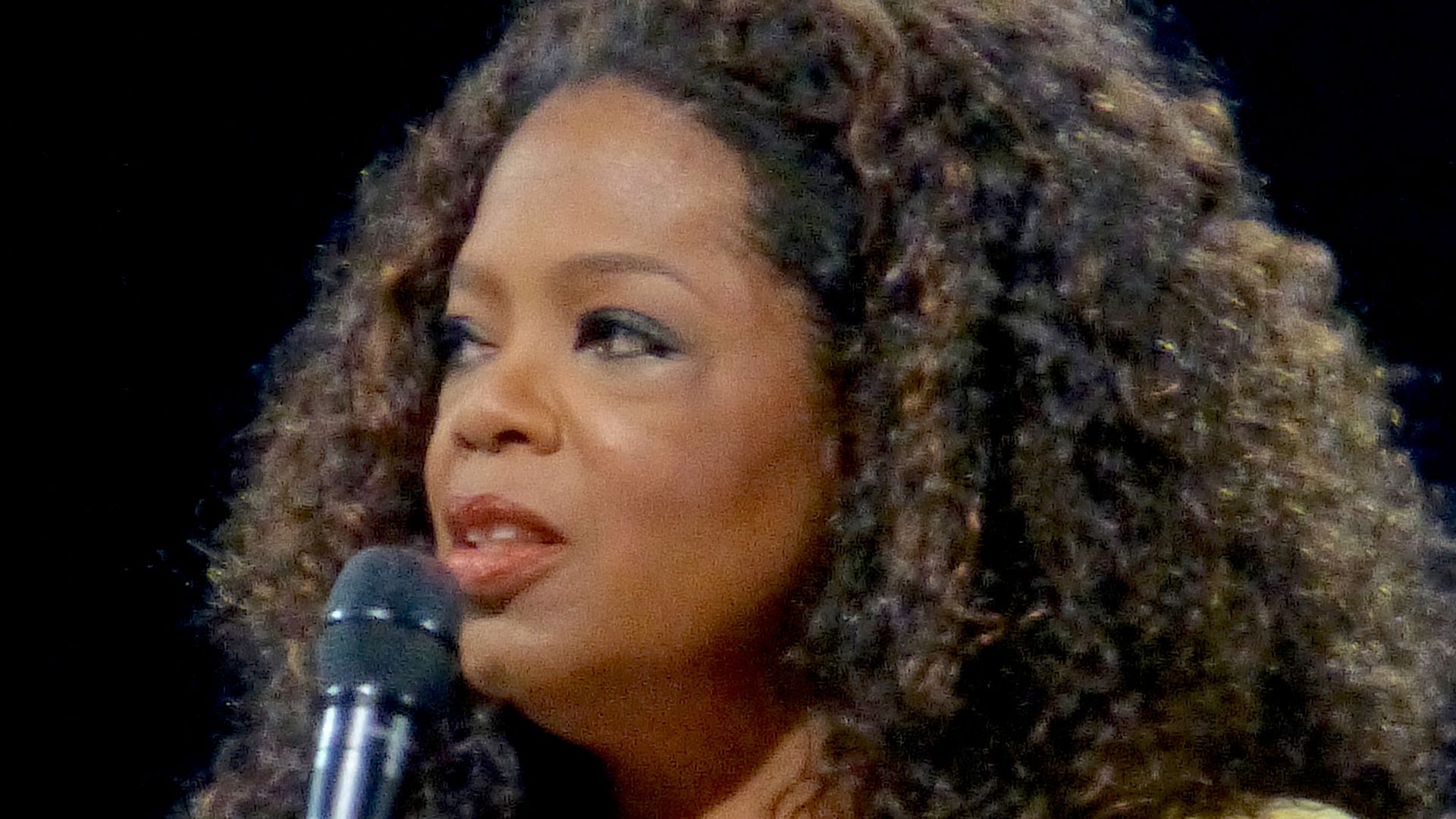 Oprah in Miami on her