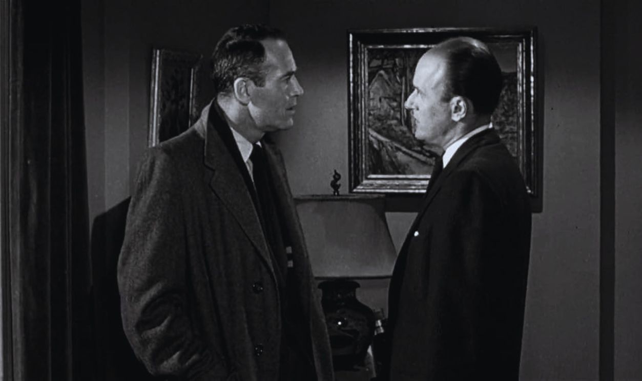 Screenshot from The Wrong Man (1956) 