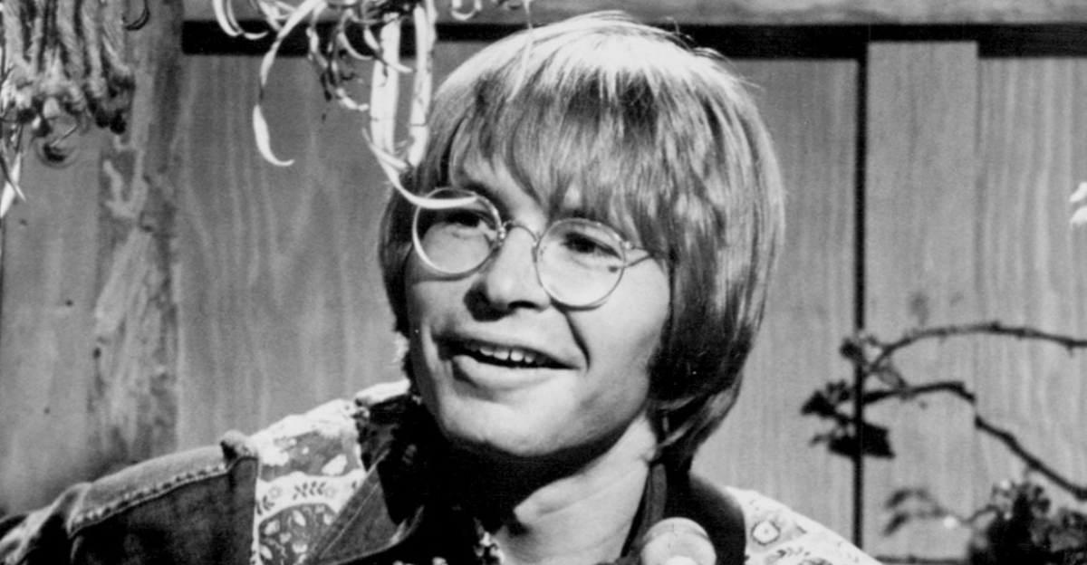 Photo of John Denver from the television special An Evening With John Denver.