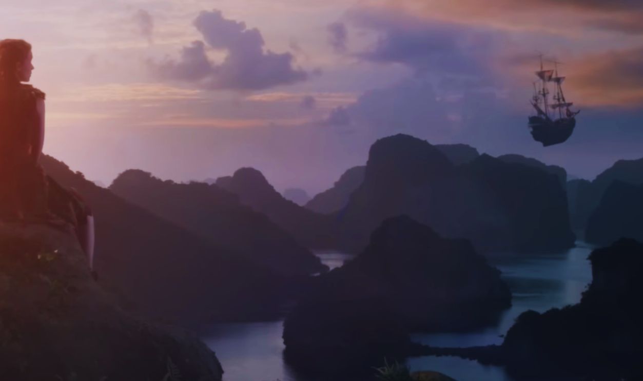 Screenshot from Pan (2015) 