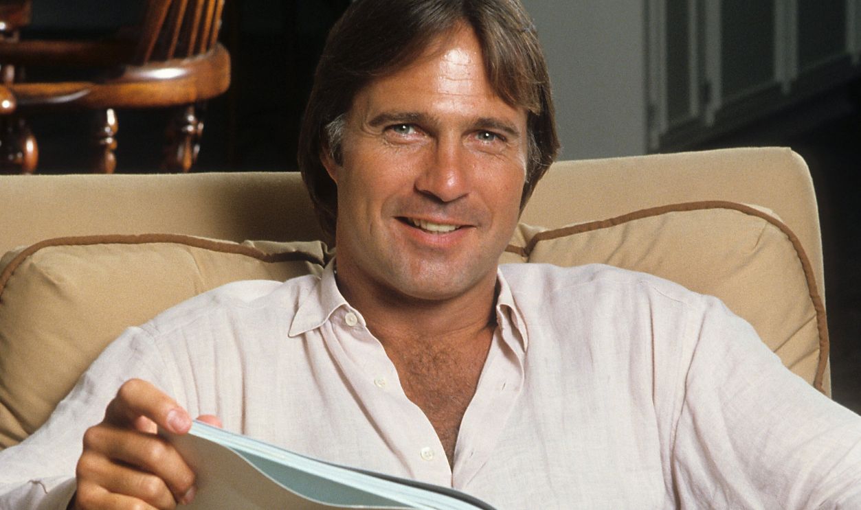 Gil Gerard Portrait LOS ANGELES - CIRCA 1985: Actor Gil Gerard poses for a portrait in c.1985 in Los Angeles, California