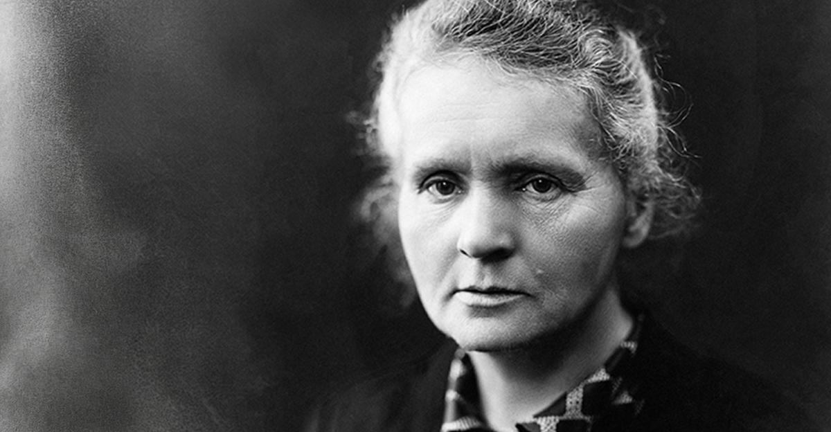 Portrait of physicist Marie Curie