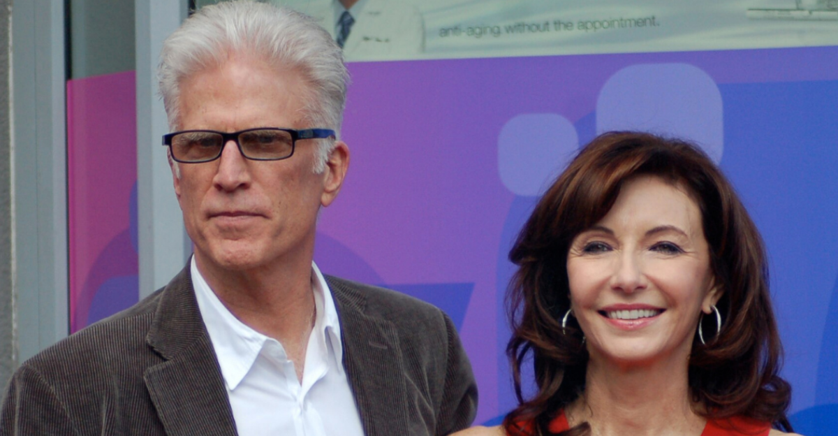 Ted Danson and Mary Steenburgen at a ceremony