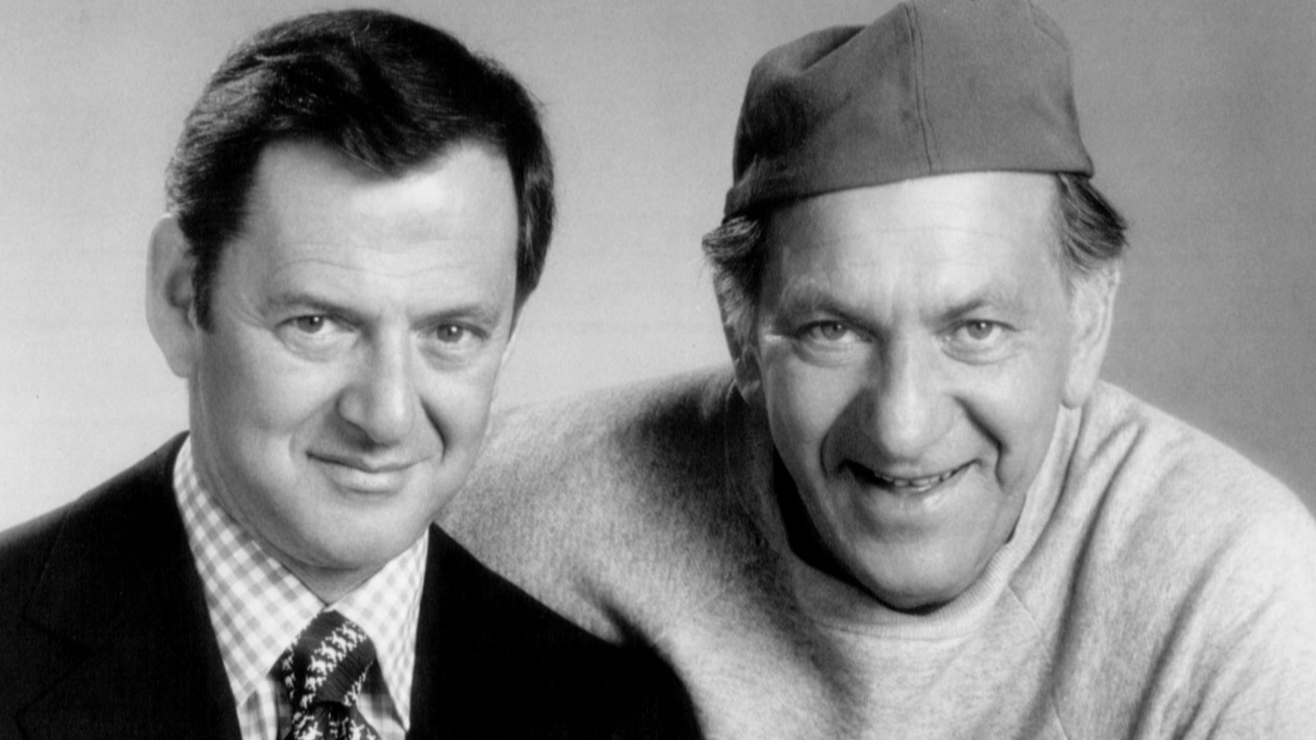 Photo of Tony Randall and Jack Klugman from the television series The Odd Couple.