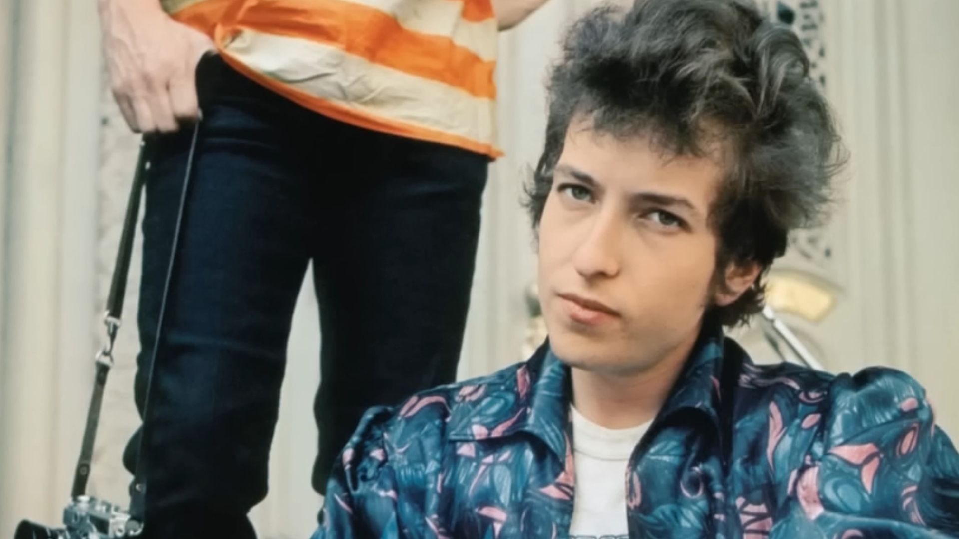 This is the front cover for the album Highway 61 Revisited by the artist Bob Dylan.