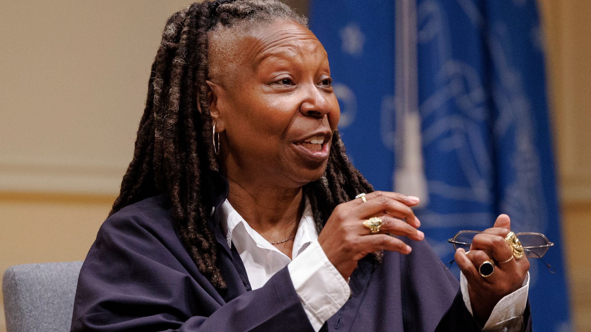 Whoopi Goldberg speaks about her bookk,