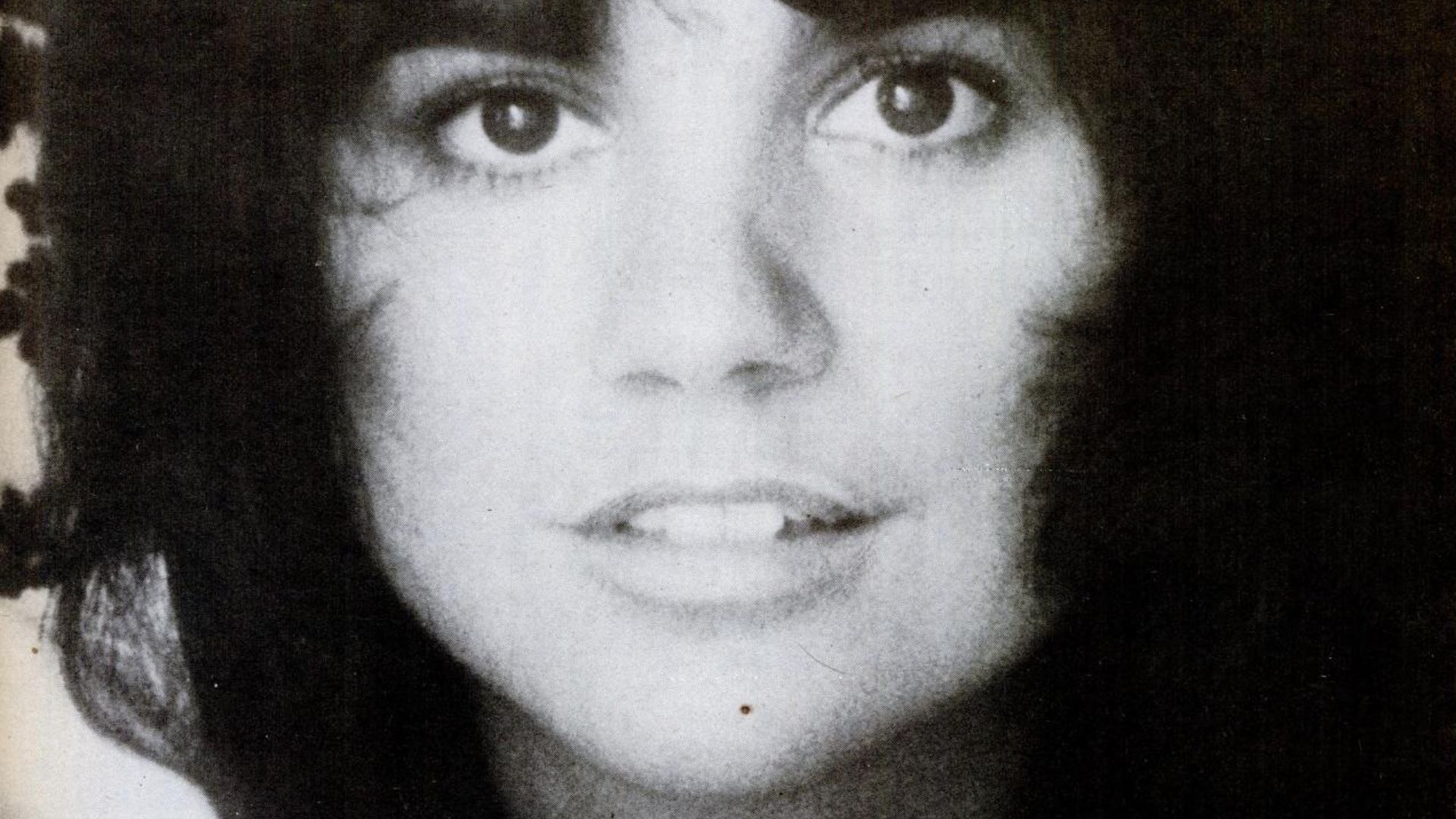 Trade ad for Linda Ronstadt's album Don't Cry Now.To better adapt it to his respective Wikipedia article, the ad was cropped and cleaned in a graphics editing program. The original can be viewed at the source below.