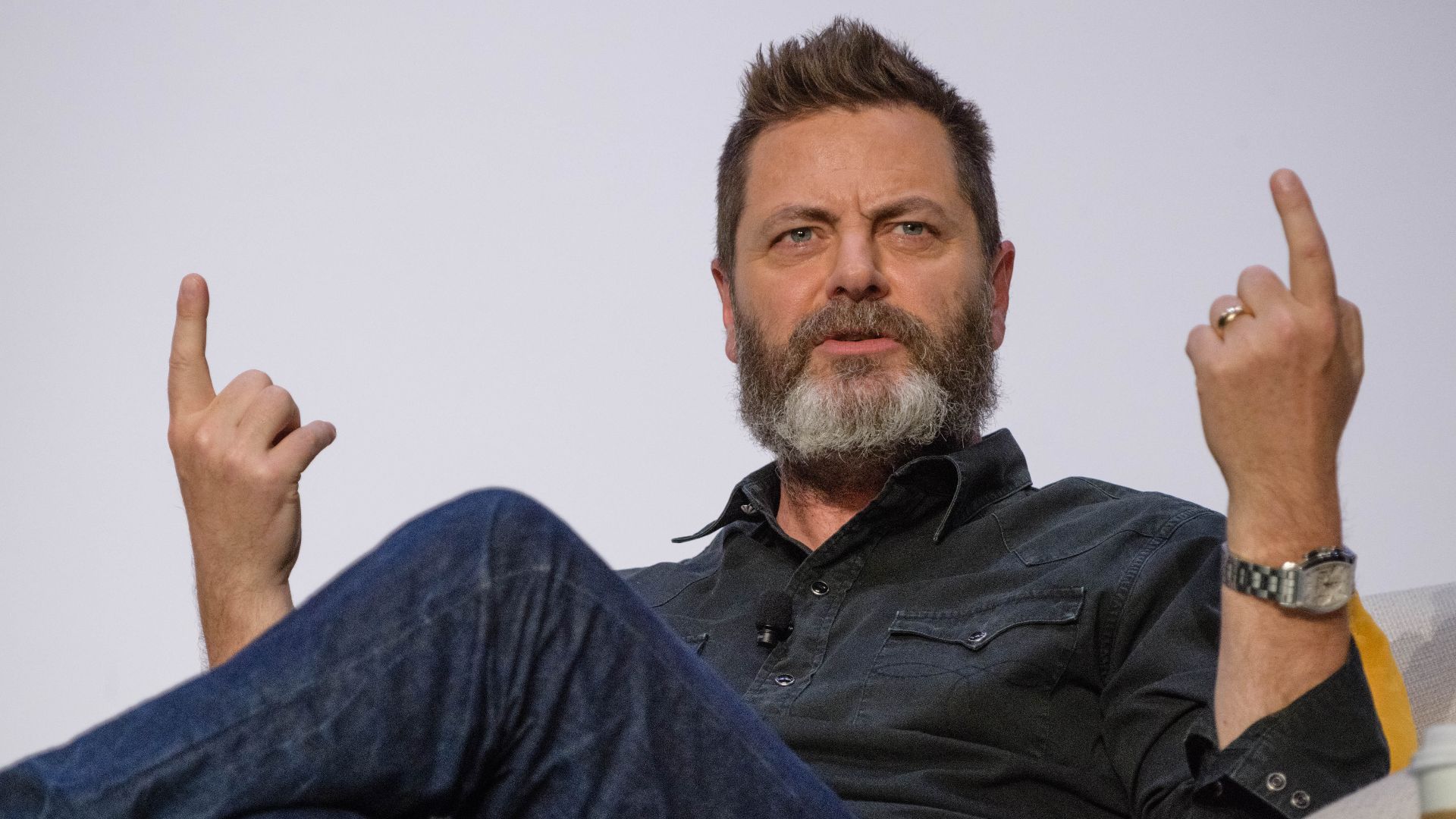 Nick Offerman at the Montclair Film Festival 2018.