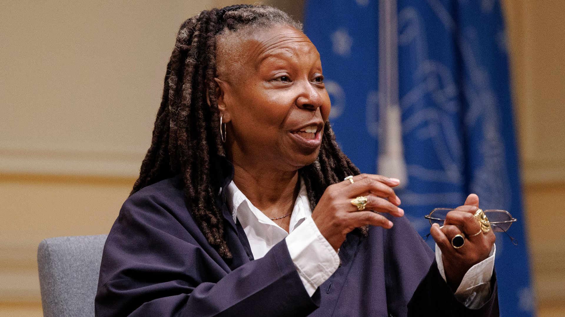Whoopi Goldberg speaks about her bookk,