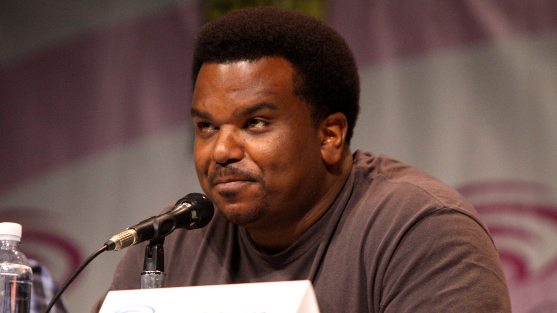 Craig Robinson speaking at the 2013 WonderCon at the Anaheim Convention Center in Anaheim, California.

Please attribute to Gage Skidmore if used elsewhere.