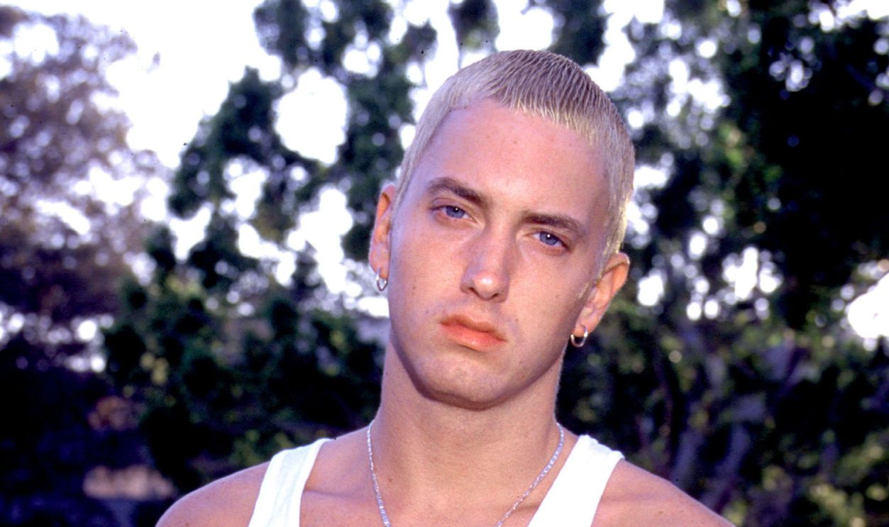 Eminem Concert File Photos Eminem at The Source Hip Hop Awards at the Pasadena Civic Auditorium September 15, 2000.