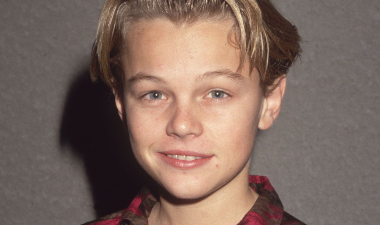 Young Leo Young American actor Leonardo DiCaprio.