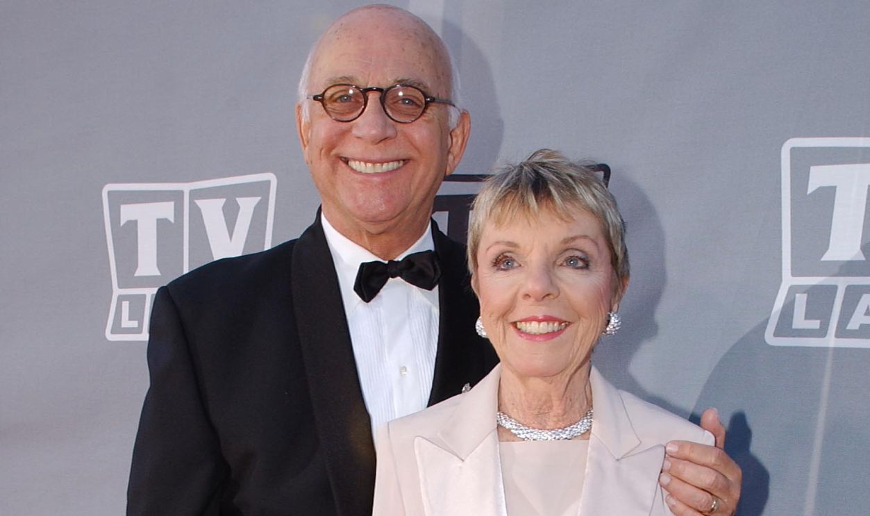 Actor Gavin MacLeod and wife Patti attend the TV Land Awards 2003 at the Hollywood Palladium on March 2, 2003 in Hollywood, California.