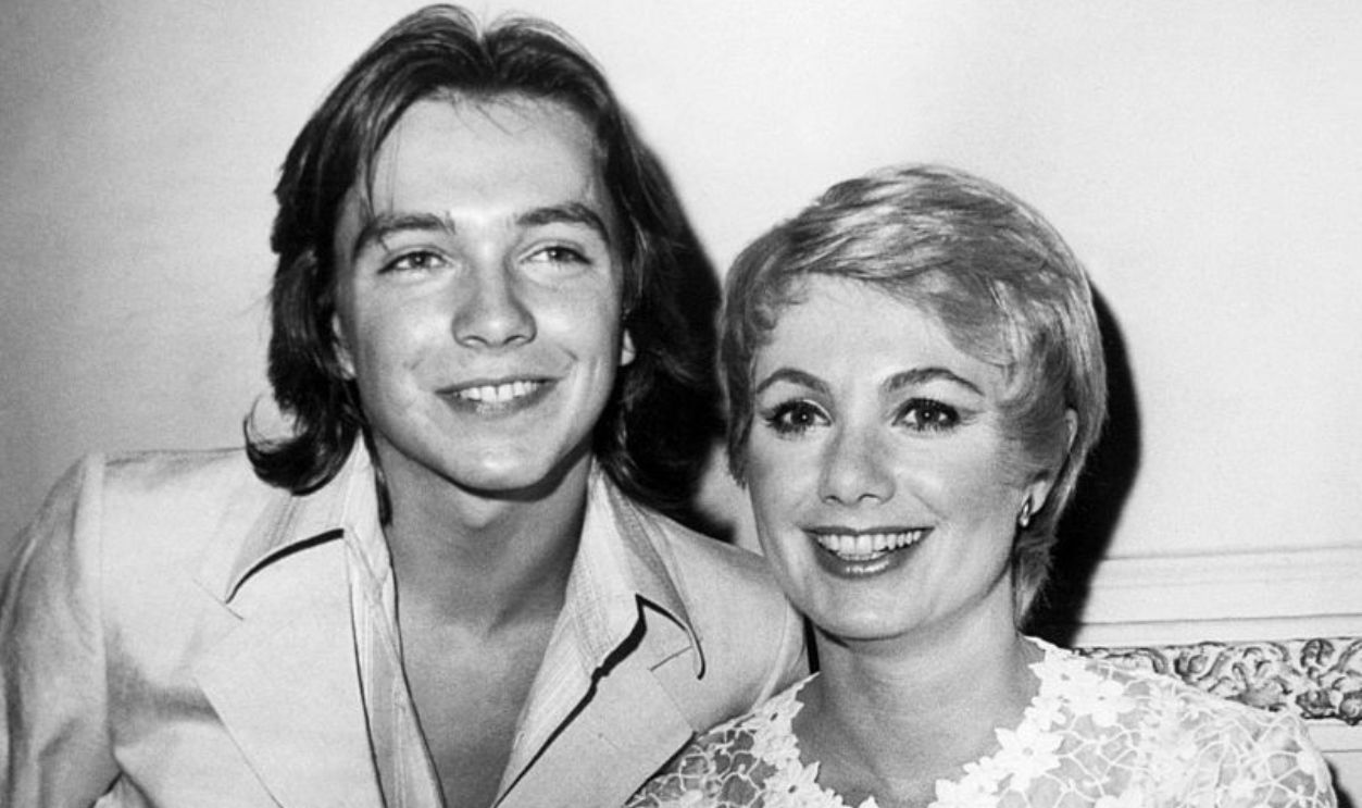 Shirley Jones and stepson David Cassidy, stars of 